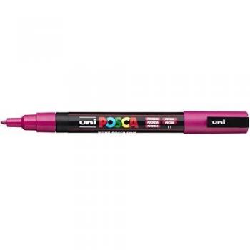MARQUEUR POSCA POINTE CONIQUE FINE FUCHSIA 1.5MM