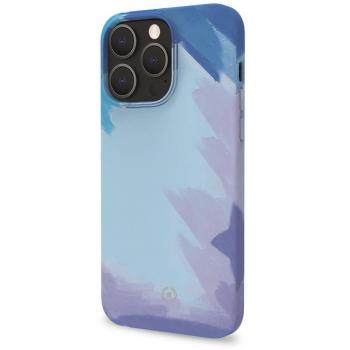 Housse Celly WATERCOLOR iPhone 13 Pro Max – Protection bleue, 6,7