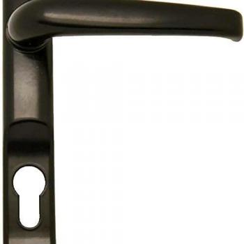 Manilla de puerta 6824 C/B aluminio negro