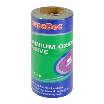 SupaDec Aluminium Oxide Roll Fine Grade 120 Grit