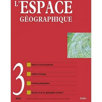 L'Espace géographique 2017-3