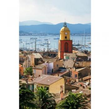 Éclat Provençal : Tableau à Toile Saint‑Tropez 65x97 cm – Fabrication Française