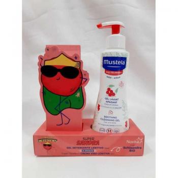 Mustela Cura delle Mamme e dei Bambini Cofanetto Detergente Lenitivo e Crema Viso Idratante