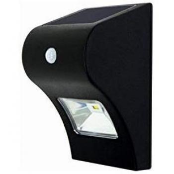 Solar LED Treppenlicht mit Bewegungsmelder, schwarz