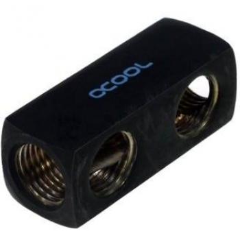 Termino de Entrada HF Alphacool 5‑Canal Deep Black