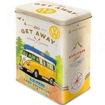 Boîte en étain sous licence Volkswagen Combi Bulli