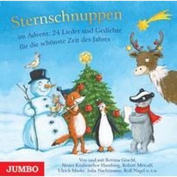 Sternschnuppen im Advent. 24 Lieder und Geschichten für die schönste Zeit des Jahres,Audio-CD