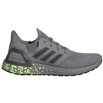 Adidas Ultraboost 20 Herren Laufschuhe – Grey/Signal Green (EU 43⅓)