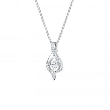 Elli – 925 Silver Infinity Symbol Necklace with Zirkonia