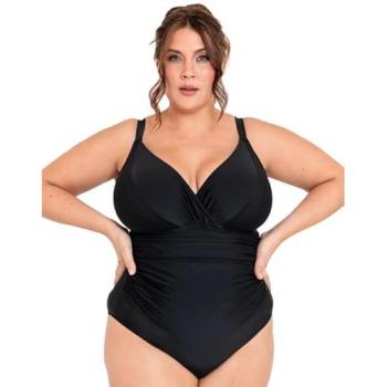 Adella Black Calypso Plunge Control Swimsuit (42F)