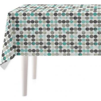 Mantel Impermeable para Comedor Confeti Turquesa
