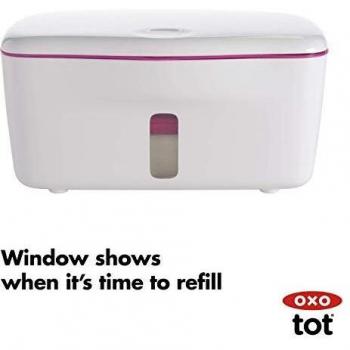 OXO Tot Perfect Pull Diaper Wipes Dispenser (Pink)