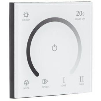Controller Dimmabile a Parete Touch per Striscia LED 12/24V DC Monocolore