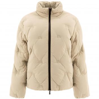 Burberry Women's EKD Nylon Winter Puffer Jacket – Beige Medium