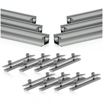 Zelsius Solar Mount 14 – Kit de Rieles en Aluminio