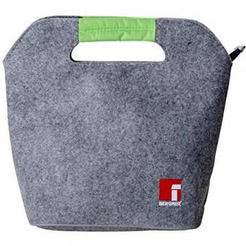 Bergner Walking Pleasure Set 2 Capas con Cubiertos y Bolsa Isotérmica Fieltro