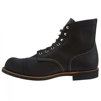 Red Wing Shoes Lace-up Boots Male Black Size 10 US Stylish Men's Lace-up Boots