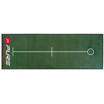 Pure2Improve Indoor & Outdoor Golf Putting Mat, 2.37 Metres, Green
