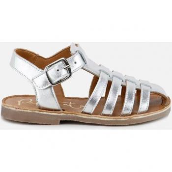 Sandalias de piel de niña con estilo de gladiador Tuda Papanatas
