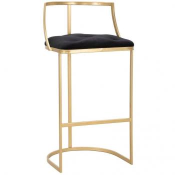 Sfondo Metallico Epikasa: Sgabello MF450 Oro 45x45x90