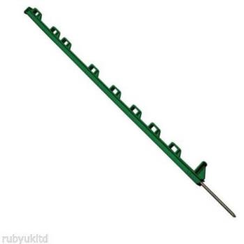 Electric Fence Green Rutland Plastic Posts, 3ft, 10-Unit Pack