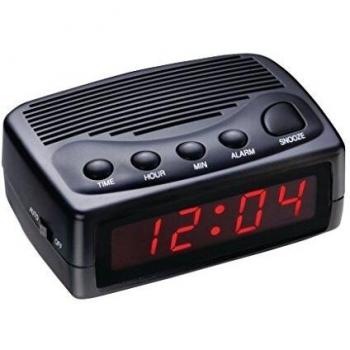 Stylischer LED-Wecker für Schlafzimmer und Büro