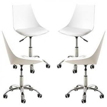Colección Blok Office 4 piezas, color blanco