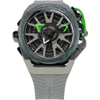 Mazzucato Rim Monza orologio da uomo cronografo reversibile doppio quadrante automatico F1-GY361 grigio
