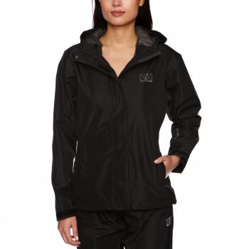 Helly Hansen Black Seven J Women's Rain Jacket 4XL