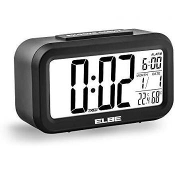 Elbe Radiowecker RD-668 mit Display Schwarz