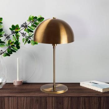 Opviq Lampada da Tavolo Varzan Oro Antico 50 cm
