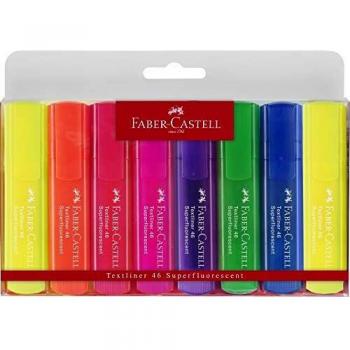 Faber-Castell Textmarker TEXTLINER 1546, 8er Set