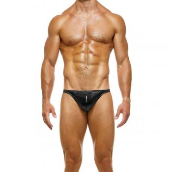 Ficelle Latex Noir Modus Vivendi – String Taille Moyenne