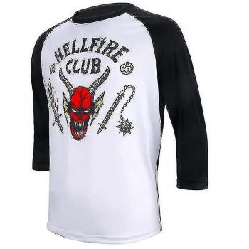 Camiseta 5XL Stranger Things 4 Hellfire Club Estilo 3