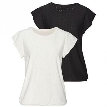 VIVANCE Blusa en Negro y Blanco