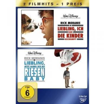 Liebling, ich habe die Kinder geschrumpft / Liebling, jetzt haben wir ein Riesenbaby [2 DVDs]