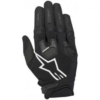 Guantes Moto Racefend Alpinestars en Negro y Blanco XL