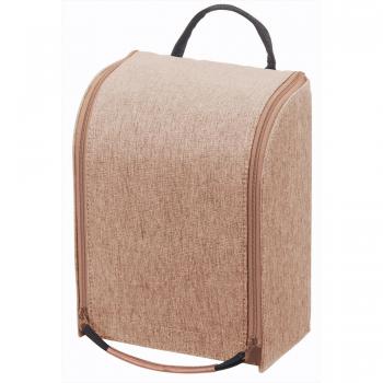 Reimei Fujii Brown Detecool Combo Case for Pens & Pencils, Extra Capacity (BT5012C)