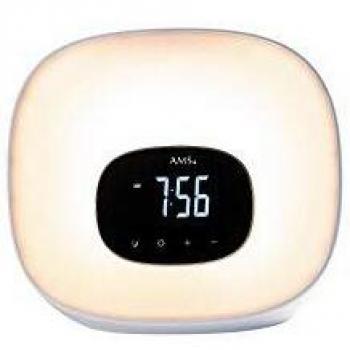 AMS 1302 Wecker mit Sonnenaufgangslicht und Radio
