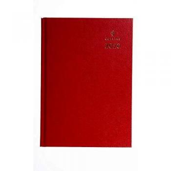 2020 Collins Red Weekly Planner A5 Format
