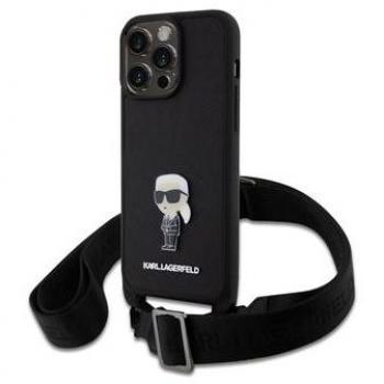 IPhone 15 Pro Max Case Crossbody Saffiano Karl Lagerfeld