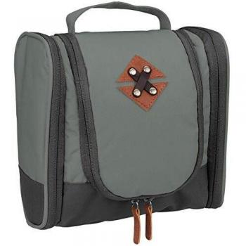 Trieuse de toilette Abbey Smart – Gris, polyester hydrofuge 300 T (20×10×18 cm)