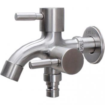 Carafe d’eau multifonctionnelle en inox – double bibcock extérieur