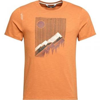 CHILLAZ Herren Klettershirt Sunny Mountains Hellbraun Größe M