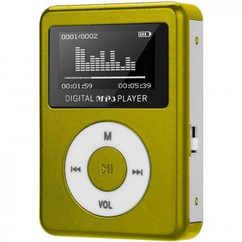 Lecteur MP3 portable USB avec écran LCD, prend en charge carte Micro SD TF 32GB c0610