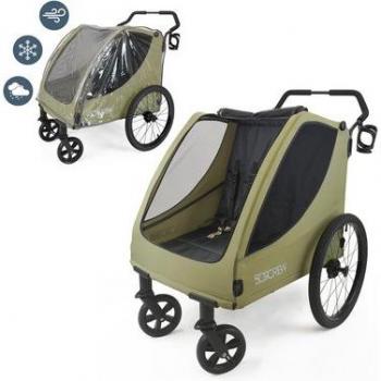 Poussette double Trekker II 509 Crew Khaki