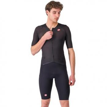 Castelli Free San Remo 3 Topspeed Triathlonanzug Herren Schwarz