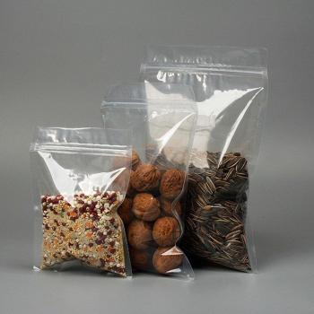Bolsas de Plástico Transparentes con Cierre para Alimentos