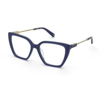Nina Ricci VNR372 0956 Lunettes Acétate Femme Bleues