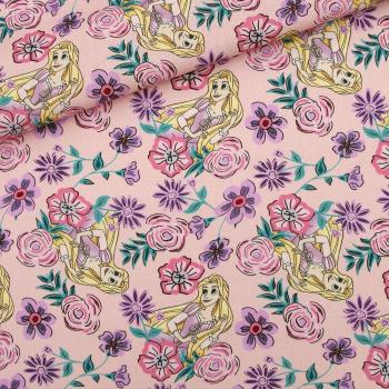 Blooming Girl Cotton Textile – 110 cm × 100 cm, 170 g/m²